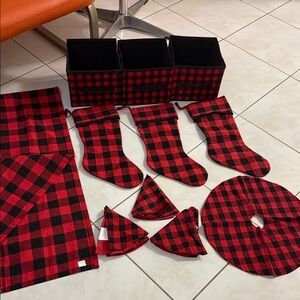 Critmas Red & Black Buffalo things